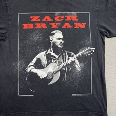 Zach Bryan Quittin Time 2024 Tour Shirt Men Medium Black Country Music Concert