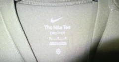 NIKE DRI-FIT ‘THE NIKE TEE’ Short Sleeve ACTIVE T SHIRT , SIZE M #T546-7
