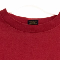 Vintage Ivy Crew Red Embroidered Crest T-Shirt Size XL