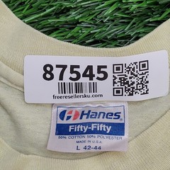 Vintage 90s HANES Funny Crew Chief Mom Shirt M/L 20×26 Beige USA