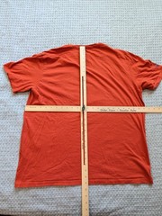 The North Face Shirt Mens XL Orange Bear Mountain Graphic Tee Nature Outdoor