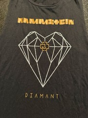 Rammstein Diamant Women’s Tank Top Graphic Black Grunge Heavy Metal