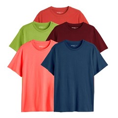 Mens Multipack T Shirts 3 & 5 Pack Cotton Plain Short Sleeve Round Crew Neck Tee