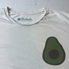 Mollusk California Surfboards Avocado Shirt Large Beige Venice Surfer Vintage
