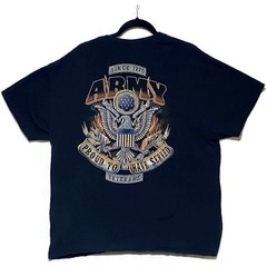 U.S. Army Veteran Proud to Have Served T-Shirt Men’s Size XL Black Short Sleeve
