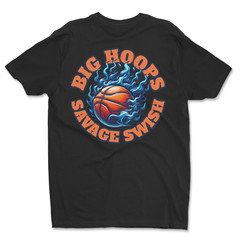 Custom T-Shirt, Big Hoops, Dtf Print On Next Level T-Shirt unisex Soft Cotton