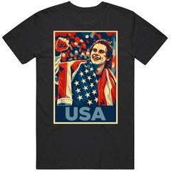 Men’s Hockey USA Golden Goal Jack Hughes Gift Idea Hope Parody T Shirt
