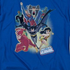 JLA Unlimited Licensed Adult Unisex T-Shirt Regular Fit Tee SM-3X