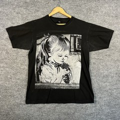 Obey Vintage Y2K Aikos Girl Rose Grenade Mens Large Propaganda Art Fairey Skate