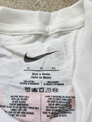 Nike Staff Tennis Camp XL White Tshirt NEW