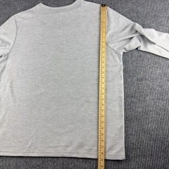 Tommy Bahama Mens XL Gray Long Sleeve Waffle Knit Crewneck Marlin Logo ZTB97769