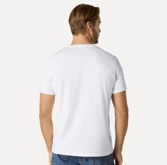 Bomba’s Men’s Pima Crew Tshirt 100% Peruvian Pima Cotton Large White