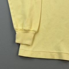 Vintage Ralph Lauren Shirt Mens Small Yellow Long Sleeve Tutrtleneck Preppy 90s