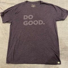 Cotopaxi Mens Do Good Graphic T-Shirt Purple Organic Cotton Blend Medium