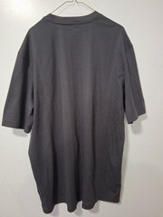 CLAIBORNE Gray Short Sleeve Stylish Shirt! Stretchable! Size XLT