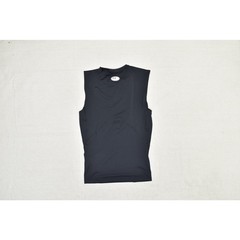 NEW Under Armour HeatGear Compression Sleeveless Shirt Black Size L