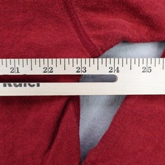Vintage LL Bean Shirt Mens XL Tall Red River Driver Wool Blend Thermal Henley
