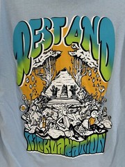 Rick and Morty Men’s large shirt Trippy Adult Swim