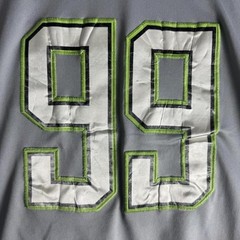 Houston Texans Jersey Mens 40 Gray NFL Football Pro Bowl Shirt Nike Watts 99