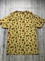 Vintage Von Dutch Yellow Big Logo T-shirt Men’s Size L
