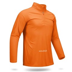 T-shirts Men’s 1/4 Long Sleeve T Shirts Fishing Hiking Tee Shirts Pullover Tops