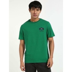 Tommy Hilfiger Men’s Big & Tall Embroidered Hilfiger Crest T-Shirt Green-3XLT