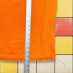 Y2K Carrots Orange Skater T Shirt Men Size M Cotton Short Sleeve Anwar Street