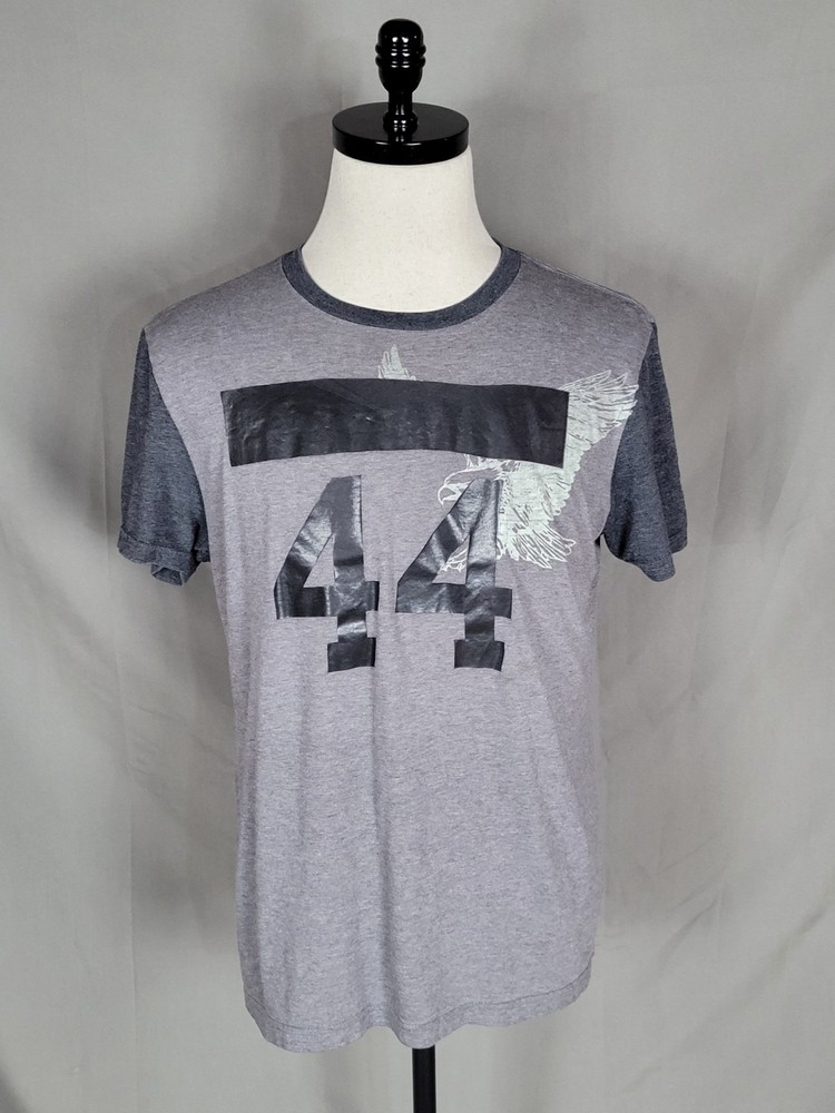 American Eagle Outfitters Men’s Medium Gray Classic Fit T-shirt Short-sleeve