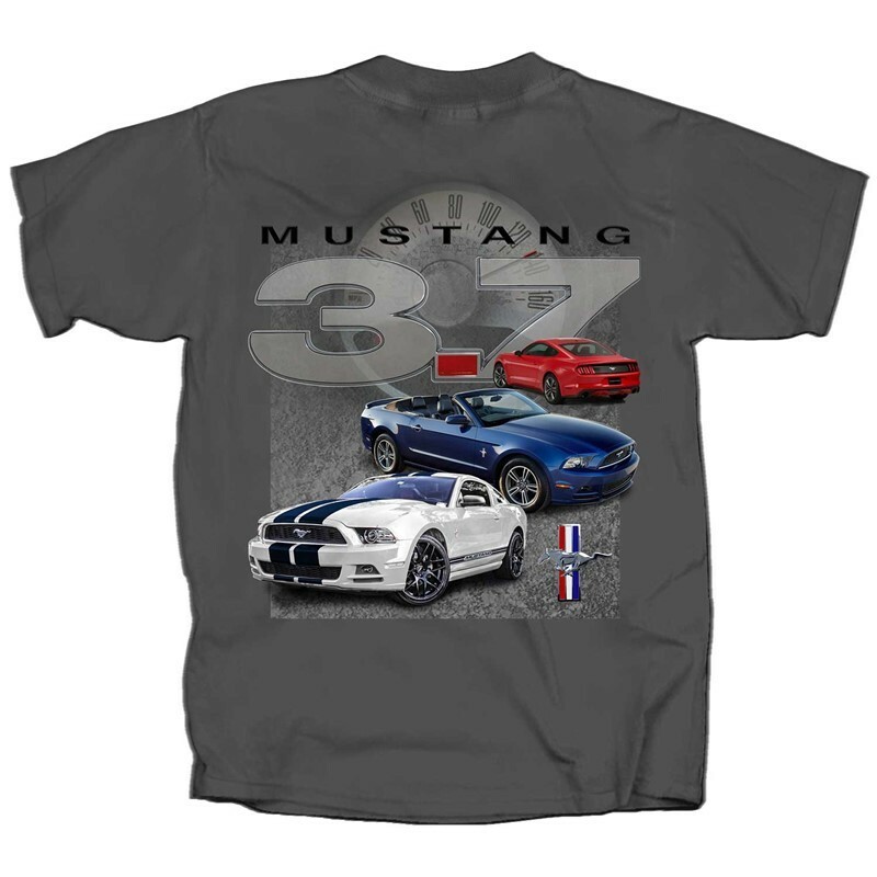 Ford Mustang 3.7 Tee AMERICAN MUSCLE CARS T’shirt