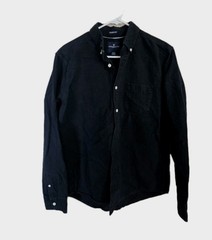 American Eagle Black Shirt For Men, Size Medium