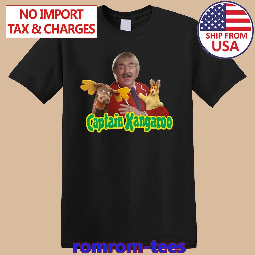 Captain Kangaroo Black Size S-5XL