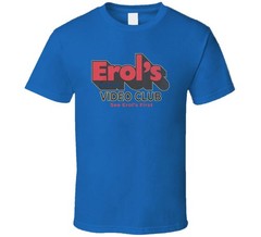 Erols Video Club Retro Movie Graphic Tee Mens Cotton Vintage 80s