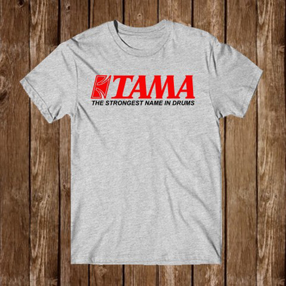 TAMA Drums Men’s Grey T-Shirt Size S-5XL