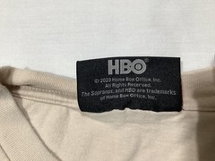 The Sopranos Shirt Mens Medium Beige Tony Soprano Photo Quote Graphic Tee HBO