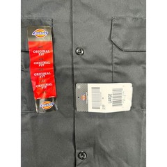 Men’s Dickies L Black Short Sleeve Work Shirt NWT New With Tags