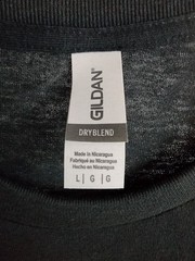 1 NEW LARGE Black Gildan Men’s DryBlend Classic T-Shirts for 11.99 shipped.