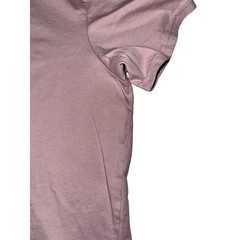 H&M T-Shirt Mens Medium Mauve Pink Regular Fit Short Sleeve Cotton Crew Neck