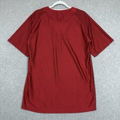 Vintage Nike Shirt Mens Large Shiny Dazzle Warm Up Jersey Team Sports Y2K Red