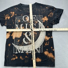 Of Mice And Men Black Graphic Short Sleeve T-shirt Men Medium Distressed READ