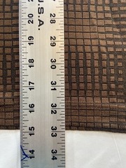 Giorgio Danieli sz XXL Brown Texture Short Sleeve Made In Italy