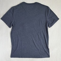 Lucky Brand Men’s Blue Graphic Print Crew Neck Short Sleeve Cotton Knit M