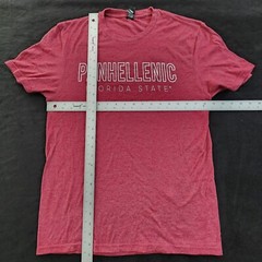 Florida State Panhellenic Red Short Sleeve Cotton Blend T-Shirt Adult S