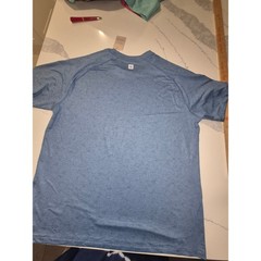 Peter Millar Crown Sport Active Men Storm Blue Swirl T-Shirt UPF 50 MS22EK300A L