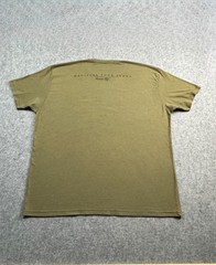 American Yogi OD Green Soldier Surfer Peaceful Warrior Shirt Manifest Your Stoke