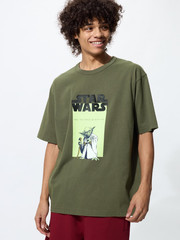 UNIQLO UT STAR WARS Yoda T-Shirts 487466 DARK GREEN Japan NEW 2026