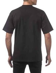 6 Pack ProClub Pro Club Mens Heavyweight Black Short Sleeve T-Shirts Cotton Tees