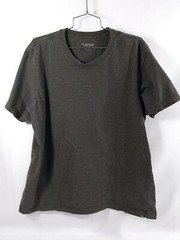 Eddie Bauer T-Shirt Mens XL Soild Gray Legend wash Short Sleeve