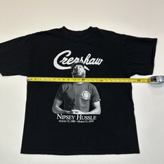 Nipsey Hussle Crenshaw Graphic T Shirt Black Hip Hop Rap Memorial Streetwear Tee