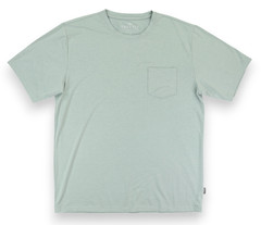Free Fly Shirt Mens XL Green Bamboo Flex Pocket Tee Lightweight Soft Stretch