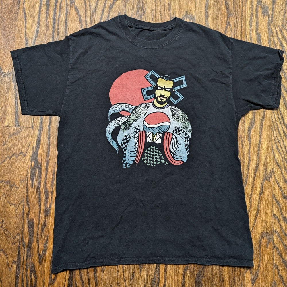 CM Punk Big Trouble in Little China Wrestling Parody SHIRT (Large) 21×28